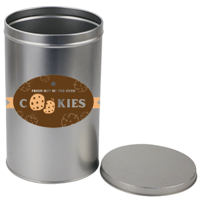 Round Tin Coffee Box 99*180 - Coffee Packaging